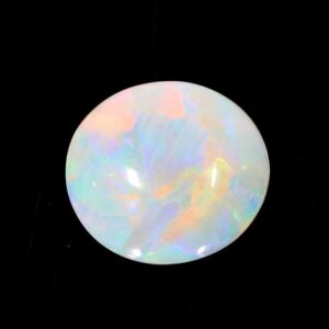 6.66ct Oval White Opal