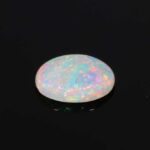 0.875ct Oval White Opal, view 1
