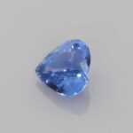 0.845ct Heart Blue Sapphire, view 2