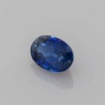 0.597ct Oval Blue Sapphire, view 2