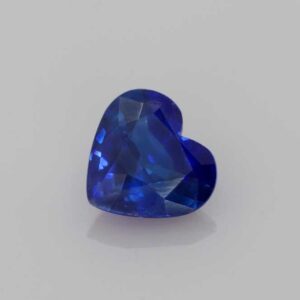 0.895ct Heart Blue Sapphire
