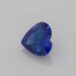 0.895ct Heart Blue Sapphire, view 2