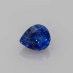 0.685ct Pear Blue Sapphire, view 1
