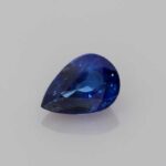 0.646ct Pear Blue Sapphire, view 1
