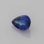 0.646ct Pear Blue Sapphire, view 2