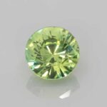 Round Green Sapphire, view 1