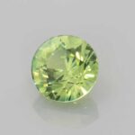 Round Green Sapphire, view 2