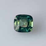 3.98ct Teal Sapphire, view 1