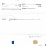 Cushion Blue Sapphire, view 3
