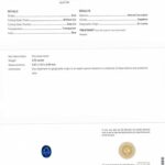 Oval Blue Sapphire, view 3