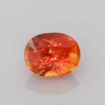 2.01ct Oval Padparadscha Sapphire, view 1