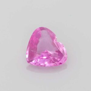 1.58ct Heart Pink Sapphire