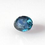 2.24ct Oval Teal Sapphire, view 2