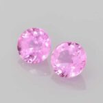 0.67ct Round Pink Sapphire, view 2