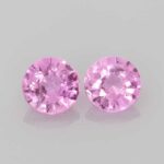 0.575ct Round Pink Sapphire, view 1