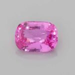 Cushion Pink Sapphire, view 1