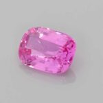 Cushion Pink Sapphire, view 2