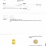 3.03ct Yellow Sapphire, view 3