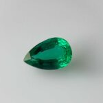 3.62ct Pear Emerald, view 1