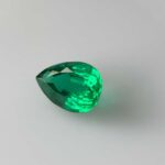 3.62ct Pear Emerald, view 2