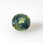 1.69ct Round Teal Sapphire, view 1