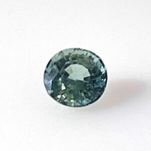1.51ct Round Teal Sapphire