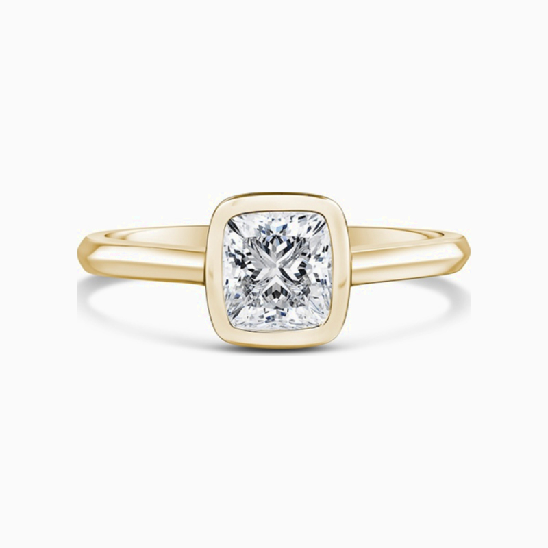 Cushion Bezel Solitaire