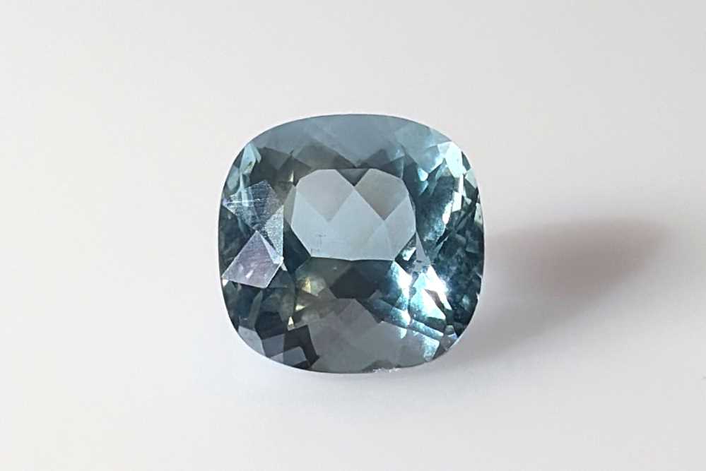 4.22ct Square (Antique) Cushion Aquamarine