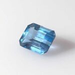2.25ct Emerald Cut Aquamarine, view 2
