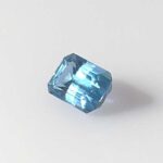 0.89ct Emerald Cut Aquamarine, view 2