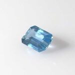 0.74ct Emerald Cut Aquamarine, view 2