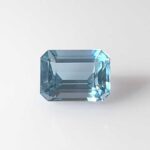 2.11ct Emerald Cut Aquamarine, view 1