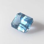 2.2ct Emerald Cut Aquamarine, view 2