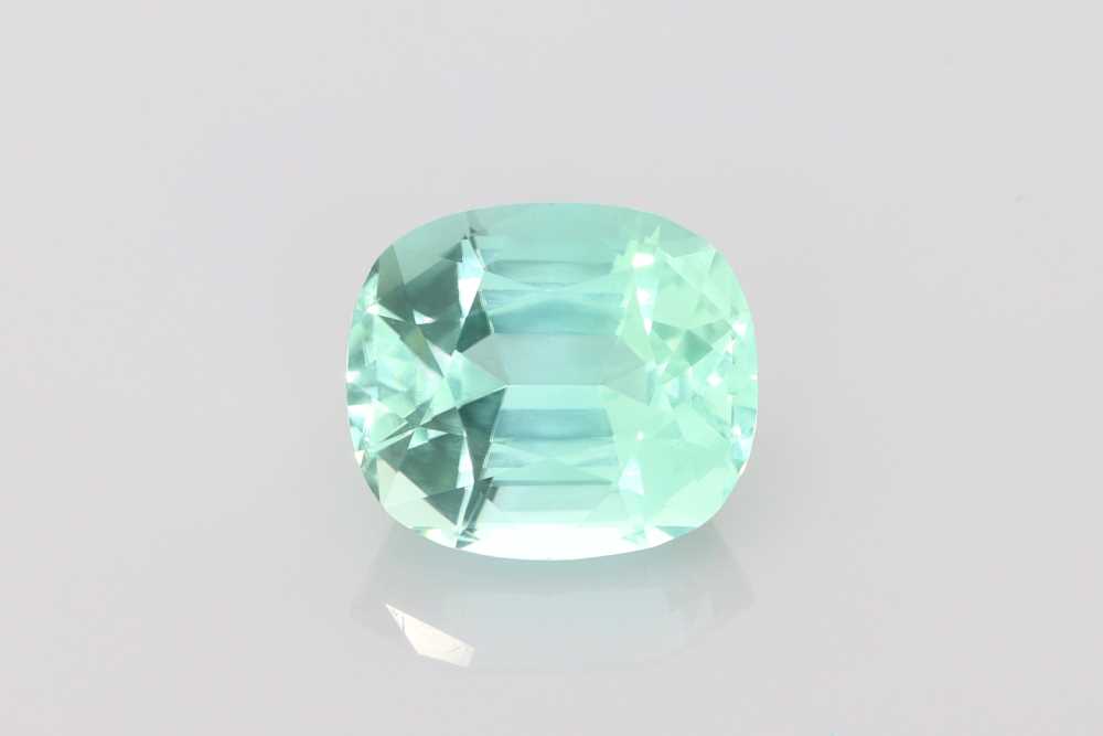 7.64ct Rectangular Cushion Mint Tourmaline