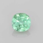 1.57ct Square (Antique) Cushion Mint Tourmaline, view 1