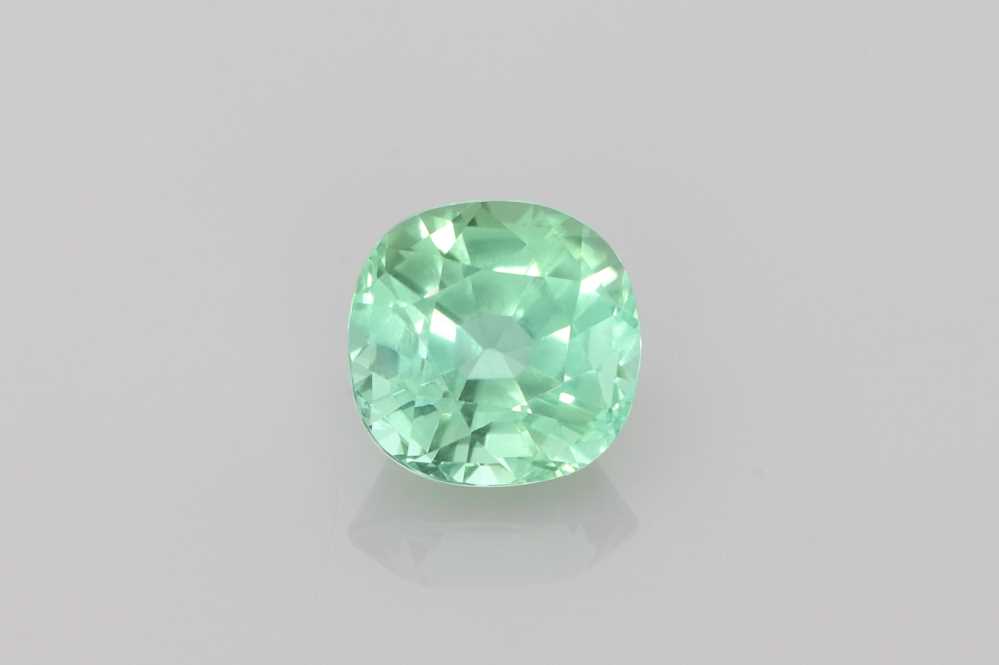 1.57ct Square (Antique) Cushion Mint Tourmaline