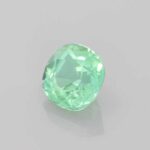 1.57ct Square (Antique) Cushion Mint Tourmaline, view 2
