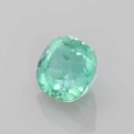 1.74ct Square (Antique) Cushion Mint Tourmaline, view 2