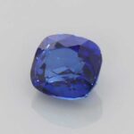 1.53ct Square (Antique) Cushion Blue Sapphire, view 2