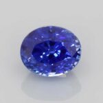 1.71ct Oval Blue Sapphire, view 1