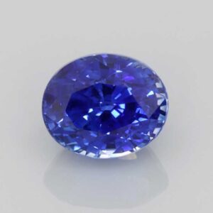 1.71ct Oval Blue Sapphire