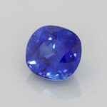 1.55ct Square (Antique) Cushion Blue Sapphire, view 2