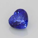 1.61ct Heart Blue Sapphire, view 2