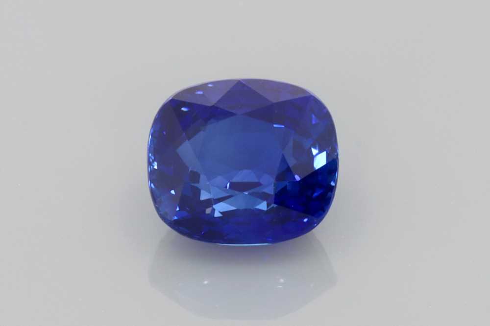 1.87ct Square (Antique) Cushion Blue Sapphire