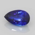 1.56ct Pear Shape Blue Sapphire, view 2
