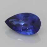 1.72ct Pear Shape Blue Sapphire, view 2
