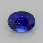 1.54ct Oval Blue Sapphire, view 1