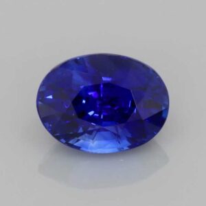 1.54ct Oval Blue Sapphire