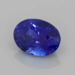 1.54ct Oval Blue Sapphire, view 2