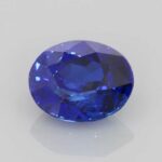 1.68ct Oval Blue Sapphire, view 1